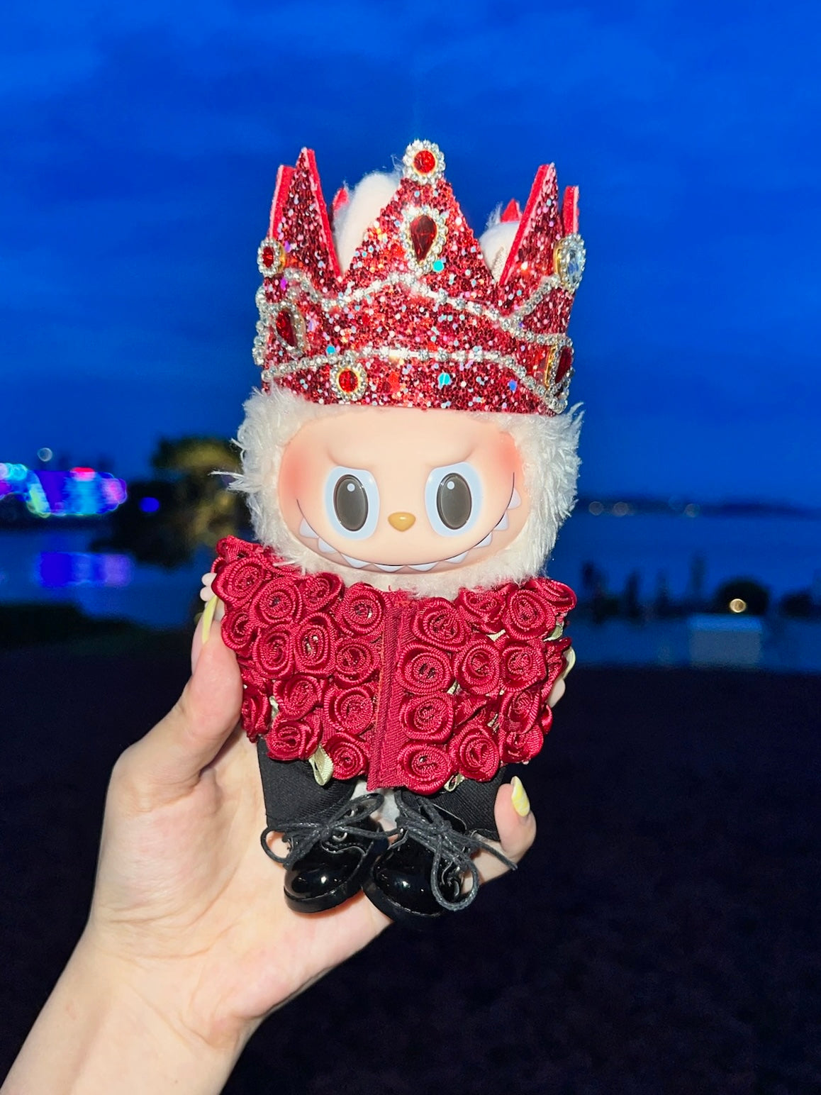 Doll Clothes Red Rose Idol Outfits Collection Fits LABUBU (GDPINK01)
