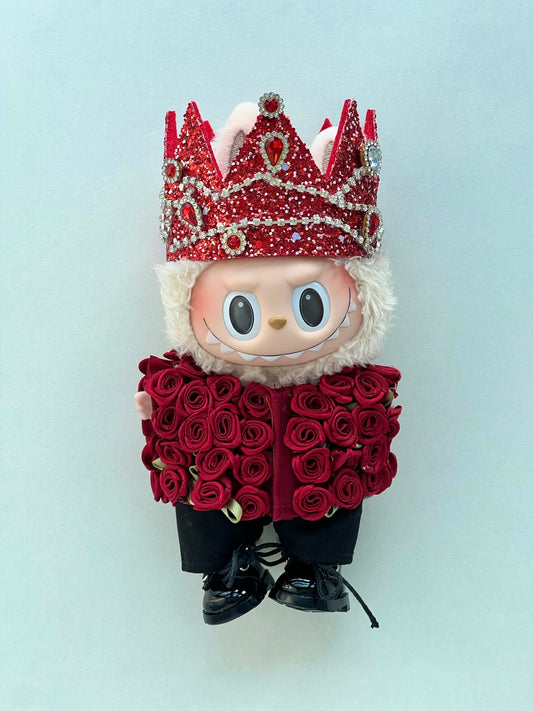 Doll Clothes Red Rose Idol Outfits Collection Fits LABUBU (GDPINK01)